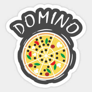 Domino Pizza Sticker